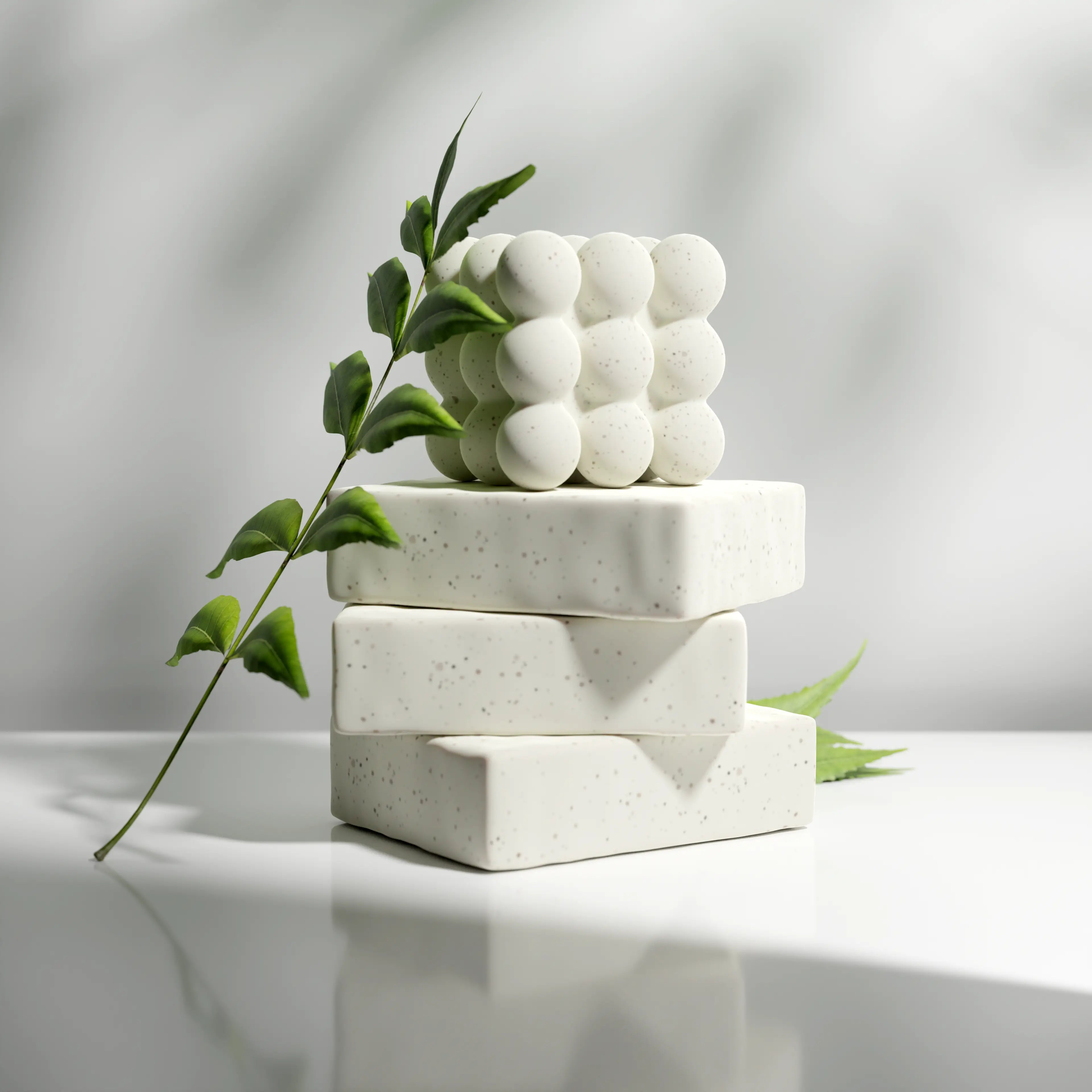 Handmade Neem Soap to combat acne