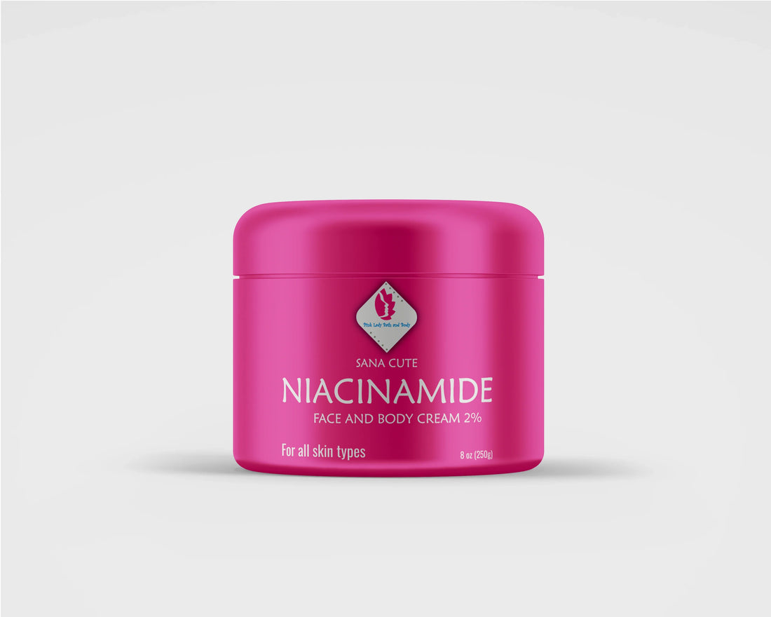 Niacinamide Face and Body Cream - PINK LADY BATH AND BODY