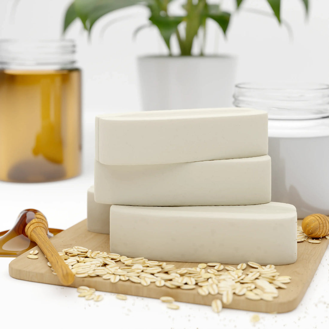 Oatmeal Milk and Honey Soap - PINK LADY BATH AND BODY