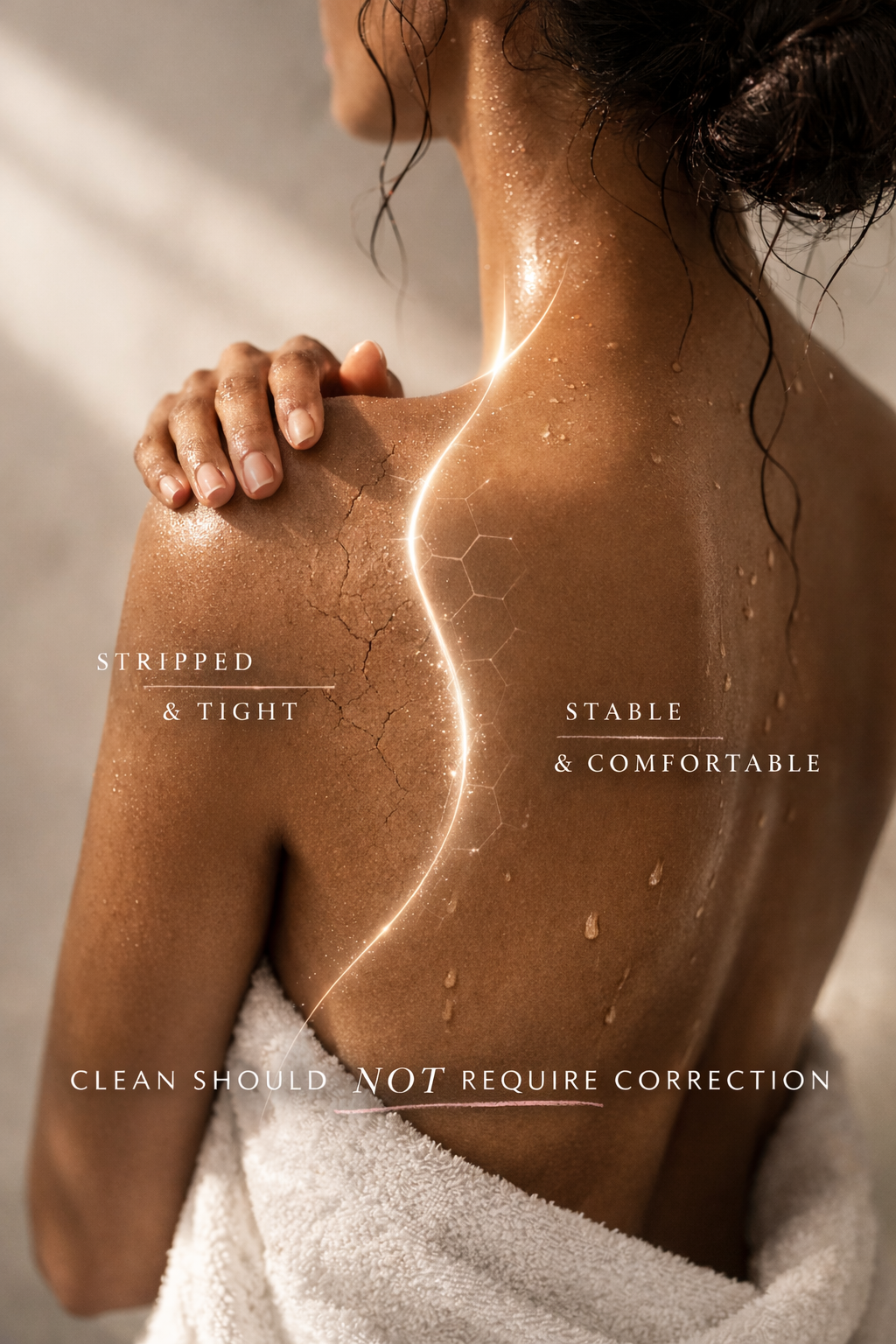 Why Tight Skin After Showering Is Not Clean