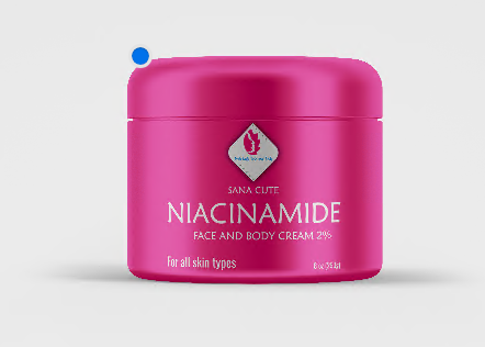 Unlock Radiant Skin Used of Niacinamide Face and Body Cream - PINK LADY BATH AND BODY
